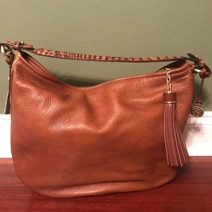 Brown Leather Brahmin Shoulder Bag NWT